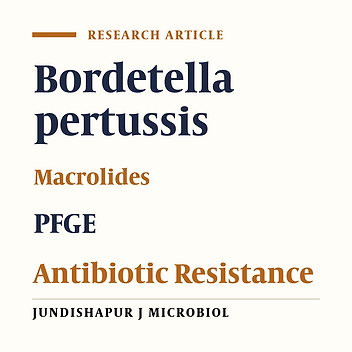 The First Macrolide-Resistant Bordetella pertussis Strains Isolated From Iranian Patients