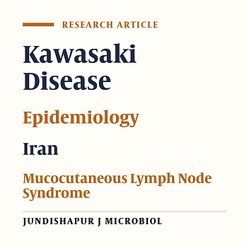 Clinical and Epidemiological Characteristics of Kawasaki Disease