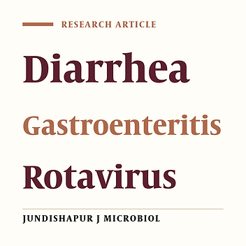 Acute Nonbacterial Gastroenteritis in Hospitalized Children: A Cross Sectional Study