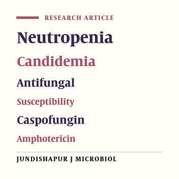 Yeast Colonization and Drug Susceptibility Pattern in the Pediatric Patients With Neutropenia
