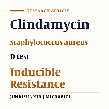 Inducible Clindamycin Resistance in Methicillin-Resistant and-Susceptible Staphylococcus aureus Isolated From South East of Iran