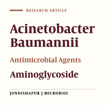 Prevalence of Aminoglycoside Resistance Genes in Acinetobacter baumannii Isolates