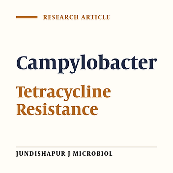 Tetracycline Resistance Genes in Campylobacter jejuni and C. coli Isolated From Poultry Carcasses