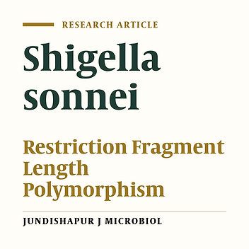 Molecular Genotyping of Shigella sonnei Strains Isolated From Children With Bloody Diarrhea Using Pulsed Field Gel Electrophoresis on the Total Genome and PCR-RFLP of IpaH and IpaBCD Genes