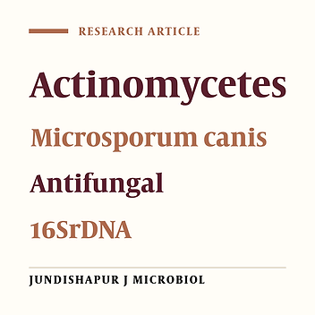 In Vitro Evaluation of Enzymatic and Antifungal Activities of Soil-Actinomycetes  Isolates and Their Molecular Identification by PCR