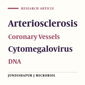 Cytomegalovirus Infection and Atherosclerosis in Candidate of Coronary Artery Bypass Graft
