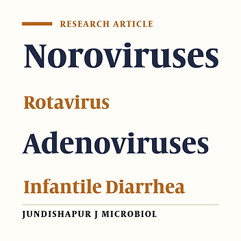 Frequency of Adenoviruses, Rotaviruses and Noroviruses Among Diarrhea Samples Collected From Infants of Zabol, Southeastern Iran