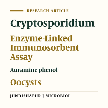 Comparison of Fecal Antigen Detection Using Enzyme Linked Immunosorbent Assay With the Auramine Phenol Staining Method for Diagnosis of Human Cryptosporidiosis