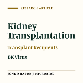 Prevalence and Distribution of BK virus Subtypes in Renal Transplant Recipients Referred to Golestan Hospital in Ahvaz, Iran