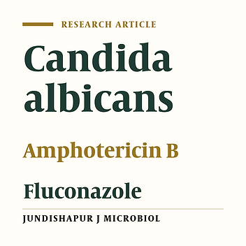 Biofilm Formation and Susceptibility to Amphotericin B and Fluconazole inCandida albicans