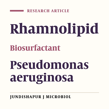 Assessment of Antibacterial Capability of Rhamnolipids Produced by Two Indigenous Pseudomonas aeruginosa Strains