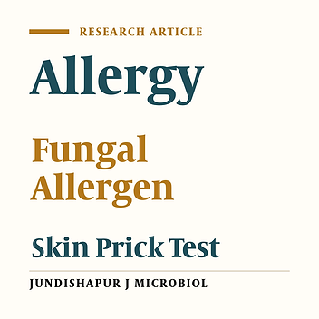 Prevalence of Fungal Allergens in Respiratory Allergic Patients in Ahvaz City, Southwest Iran