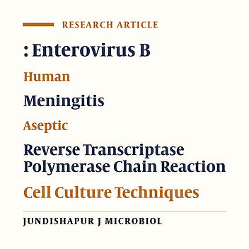 Relative Frequency of Echovirus 30 in Patients Suffering From Enterovirus Meningitis in Ahvaz