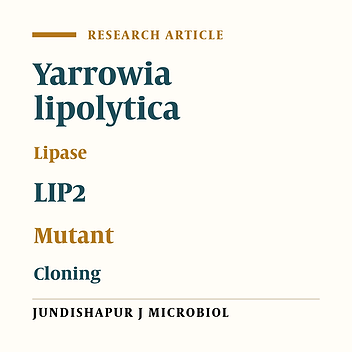 Cloning and Molecular Analysis of Extracellular Lipase Gene From Native and Mutant Yarrowia lipolytica Strains