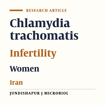 Comparison of Genital Chlamydia trachomatis Infection Incidence Between Women With Infertility and Healthy Women in Iran Using PCR and Immunofluorescence Methods