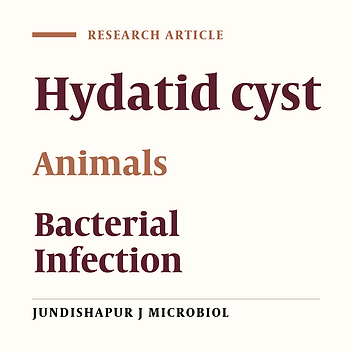 Infected Hydatid Cysts Bacteria in Slaughtered Livestock and Their Effects on Protoscoleces Degeneration