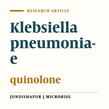Prevalence of Quinolone Resistance Among Extended-Spectrum β -Lactamase Producing Uropathogenic Klebsiella pneumoniae