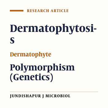 Use of Restriction Fragment Length Polymorphism to Rapidly Identify Dermatophyte Species Related to Dermatophytosis