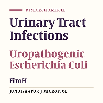 The FimH Gene in Uropathogenic Escherichia coli Strains Isolated From Patients With Urinary Tract Infection
