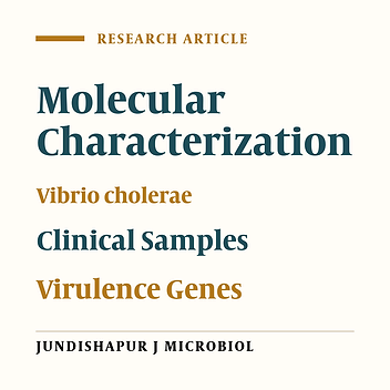 Molecular Characterization of Vibrio cholerae Isolated From Clinical Samples in Kurdistan Province, Iran