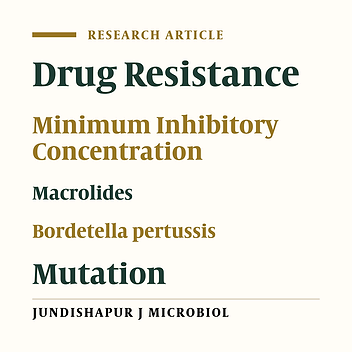Isolation of High Level Macrolide Resistant Bordetella pertussis Without Transition Mutation at Domain V in Iran