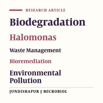 Biodegradation of Para Amino Acetanilide by Halomonas sp. TBZ3
