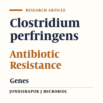 Antibiotic Sensitivity of Clostridium perfringens Isolated From Faeces in Tabriz, Iran