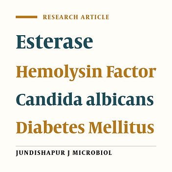 Comparative Study of Esterase and Hemolytic Activities in Clinically Important Candida Species, Isolated From Oral Cavity of Diabetic and Non-diabetic Individuals