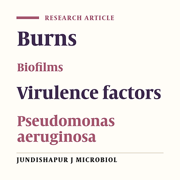 Biofilm Formation and Virulence Factors Among Pseudomonas aeruginosa Isolated From Burn Patients