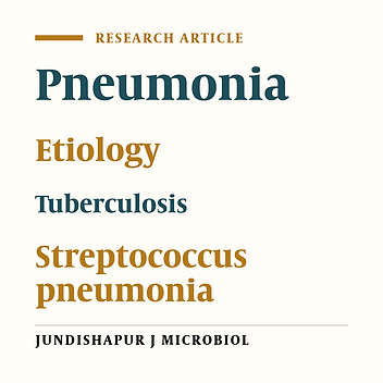Etiological Diagnosis of Community-Acquired Pneumonia in Adult Patients: A Prospective Hospital-Based Study in Mashhad, Iran