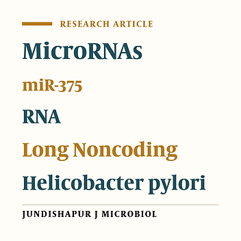 The Effect of MicroRNA-375 Overexpression, an Inhibitor of Helicobacter pylori-Induced Carcinogenesis, on lncRNA SOX2OT