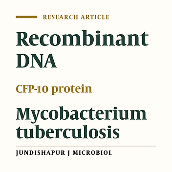 Designing and Construction Pcdna3.1 Vector Encoding Cfp10 Gene of Mycobacterium tuberculosis
