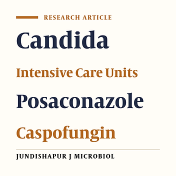 The Susceptibility Patterns of Candida Species Isolated From Urine Samples to Posaconazole and Caspofungin