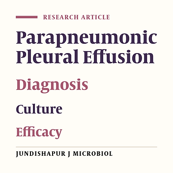 Blood Culture Bottle and Standard Culture Bottle Methods for Detection of Bacterial Pathogens in Parapneumonic Pleural Effusion