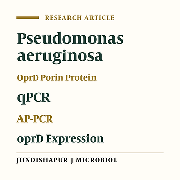 Investigation of OprD Porin Protein Levels in Carbapenem-Resistant Pseudomonas aeruginosa Isolates