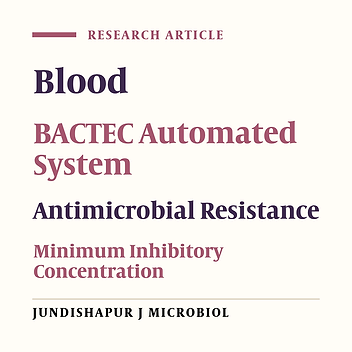 Detection of Salmonella spp. with the BACTEC 9240 Automated Blood Culture System in 2008 - 2014 in Southern Iran (Shiraz): Biogrouping, MIC, and Antimicrobial Susceptibility Profiles of Isolates