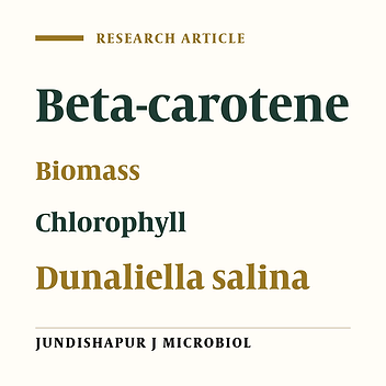 The Effects of Light, Temperature, and Nutrition on Growth and Pigment Accumulation of Three Dunaliella salina Strains Isolated from Saline Soil