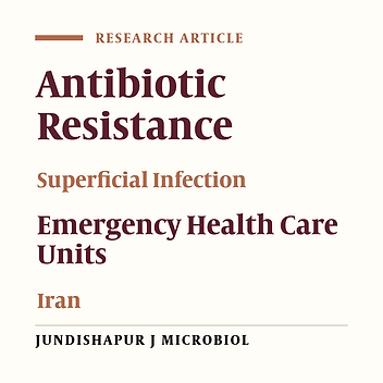 RETRACTED ARTICLE: Antibiotic Resistance Properties of Pseudomonas aeruginosa Isolated From Cases of Superficial Infections at the Emergency Unit