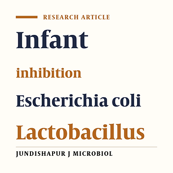 Antimicrobial Activity of Lactobacillus spp. Isolated From Fecal Flora of Healthy Breast-Fed Infants Against Diarrheagenic Escherichia coli