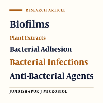 Impact of Plant Extracts and Antibiotics on Biofilm Formation of Clinical Isolates From Otitis Media