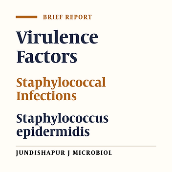 Prevalence of Virulence-Related Determinants in Clinical Isolates of Staphylococcus epidermidis