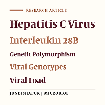The Effect of IL28B Gene Polymorphism on Treatment Response in Iranian Patients with Hepatitis C Virus Infection