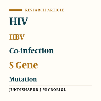 Study of Genotype, Subtype and Mutation in the S Gene in Hepatitis B Patients Co-infected with HIV in Iran