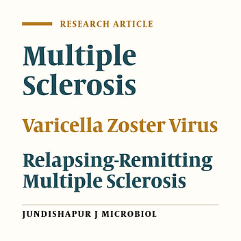 The High Prevalence of the Varicella Zoster Virus in Patients With Relapsing-Remitting Multiple Sclerosis: A Case-Control Study in the North of Iran
