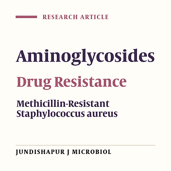 Frequency of Aminoglycoside-Resistance Genes in Methicillin-Resistant Staphylococcus aureus (MRSA) Isolates from Hospitalized Patients
