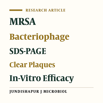 Isolation, Characterization, and Antibacterial Activity of Bacteriophages Against Methicillin-Resistant Staphylococcus aureus in Pakistan