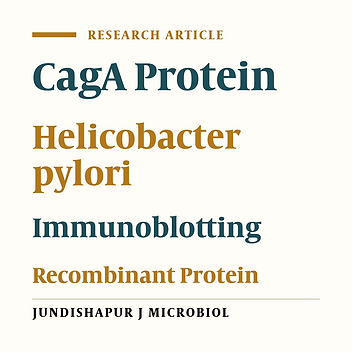 Development of an arCagA Antigen-Based Assay for the Detection of Helicobacter pylori in Stool Specimens
