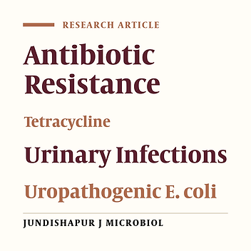 Patterns of Efflux Pump Genes Among Tetracycline Resistance Uropathogenic Escherichia coli Isolates Obtained From Human Urinary Infections