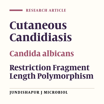 Molecular Analysis of Candida species with Emphasis on Predisposing Factors in Cutaneous Candidiasis Patients