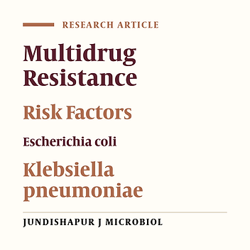 Multidrug-Resistant Escherichia coli and Klebsiella pneumoniae Isolated From Patients in Kashan, Iran